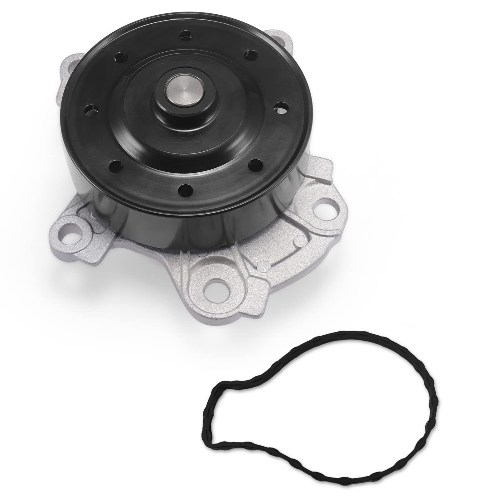 AULINK AW6351 water pump closeup highlights precision bearing and leak-free seal