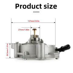 AULINK brake vacuum pump with black housing detail highlighting rugged automotive build