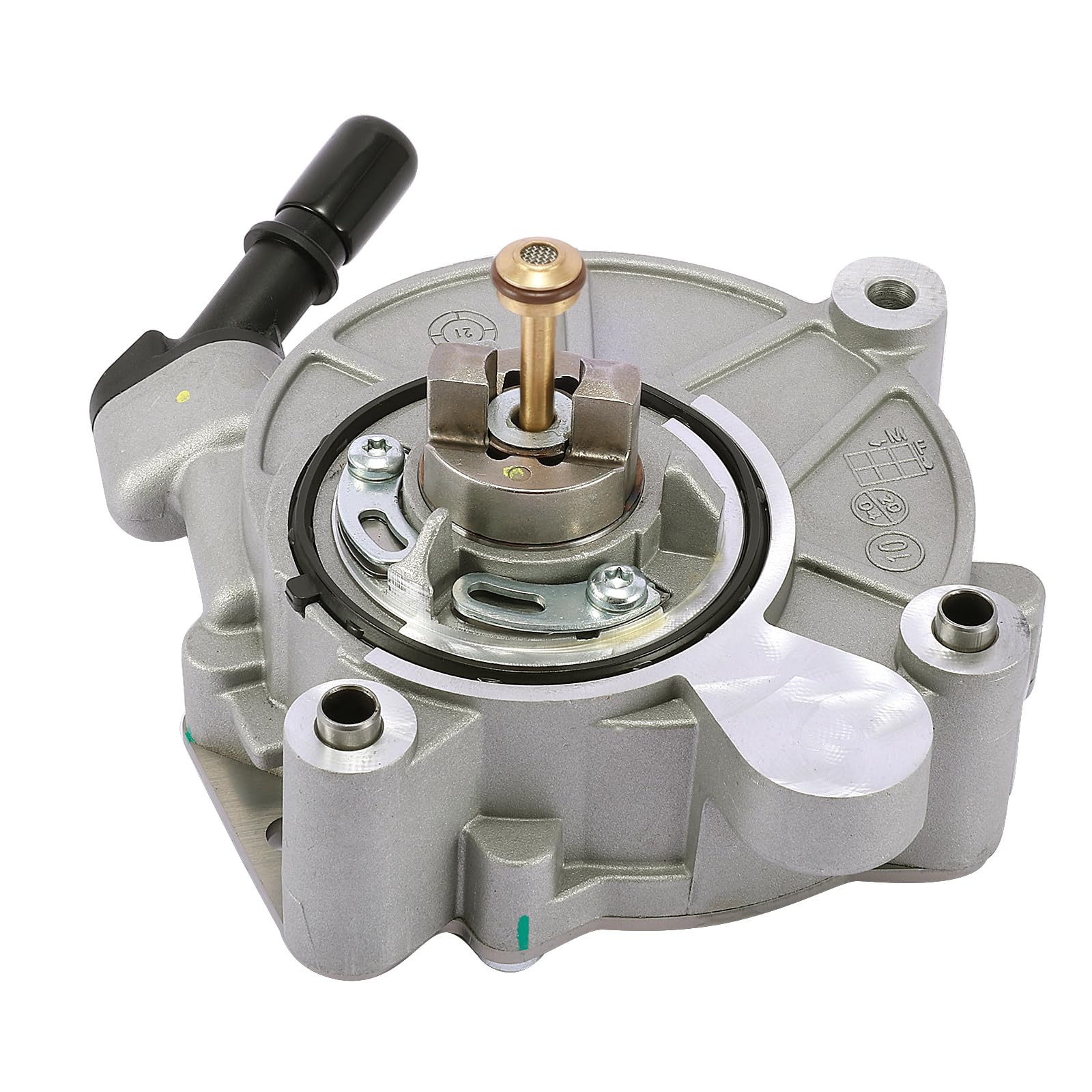 AULINK brake vacuum pump installed under the hood for Ford Expedition and Lincoln Navigator
