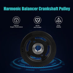 AULINK harmonic balancer on Toyota Corolla enhances engine stability and smoothness.