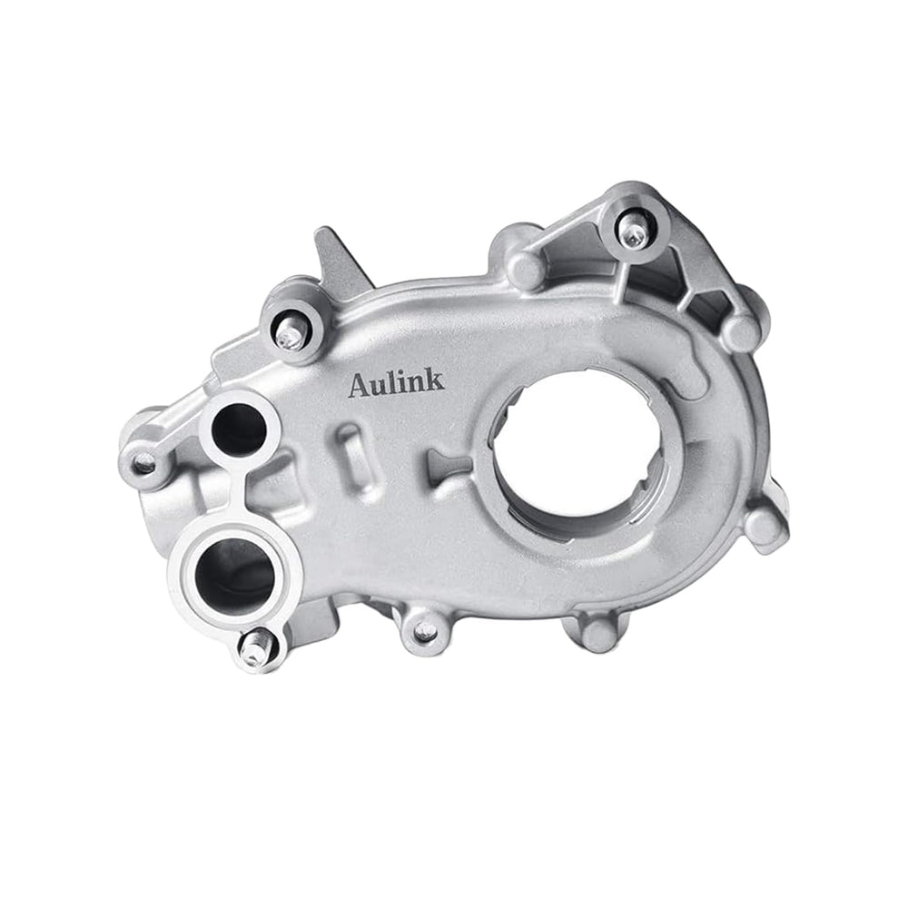 AULINK M353 oil pump label detail aids traceability and quality