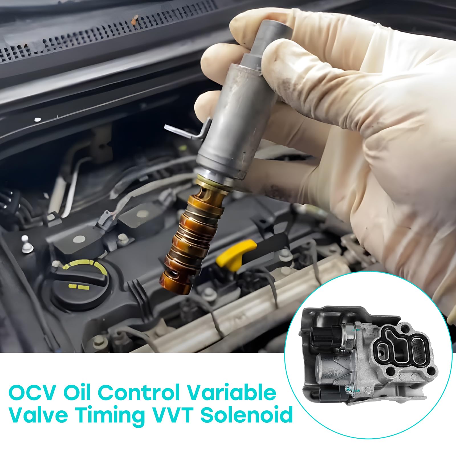 AULINK OCV label shows compatibility with Acura and Honda models.