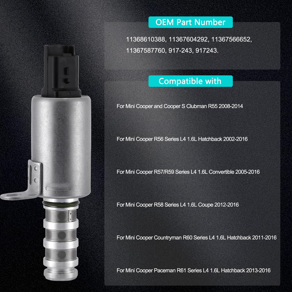 AULINK dual OCV solenoids assembled for easy VVT maintenance