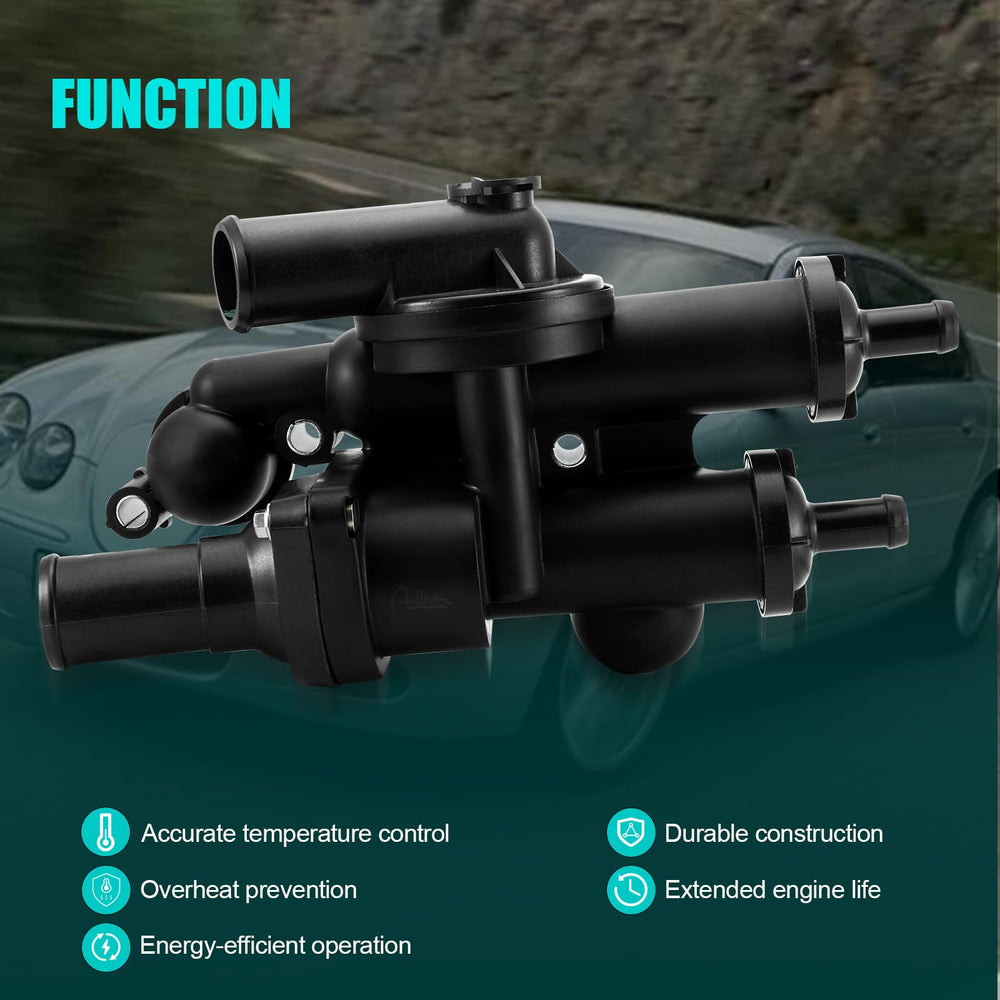 AULINK thermostat housing with integrated sensor demonstrates accurate temperature monitoring