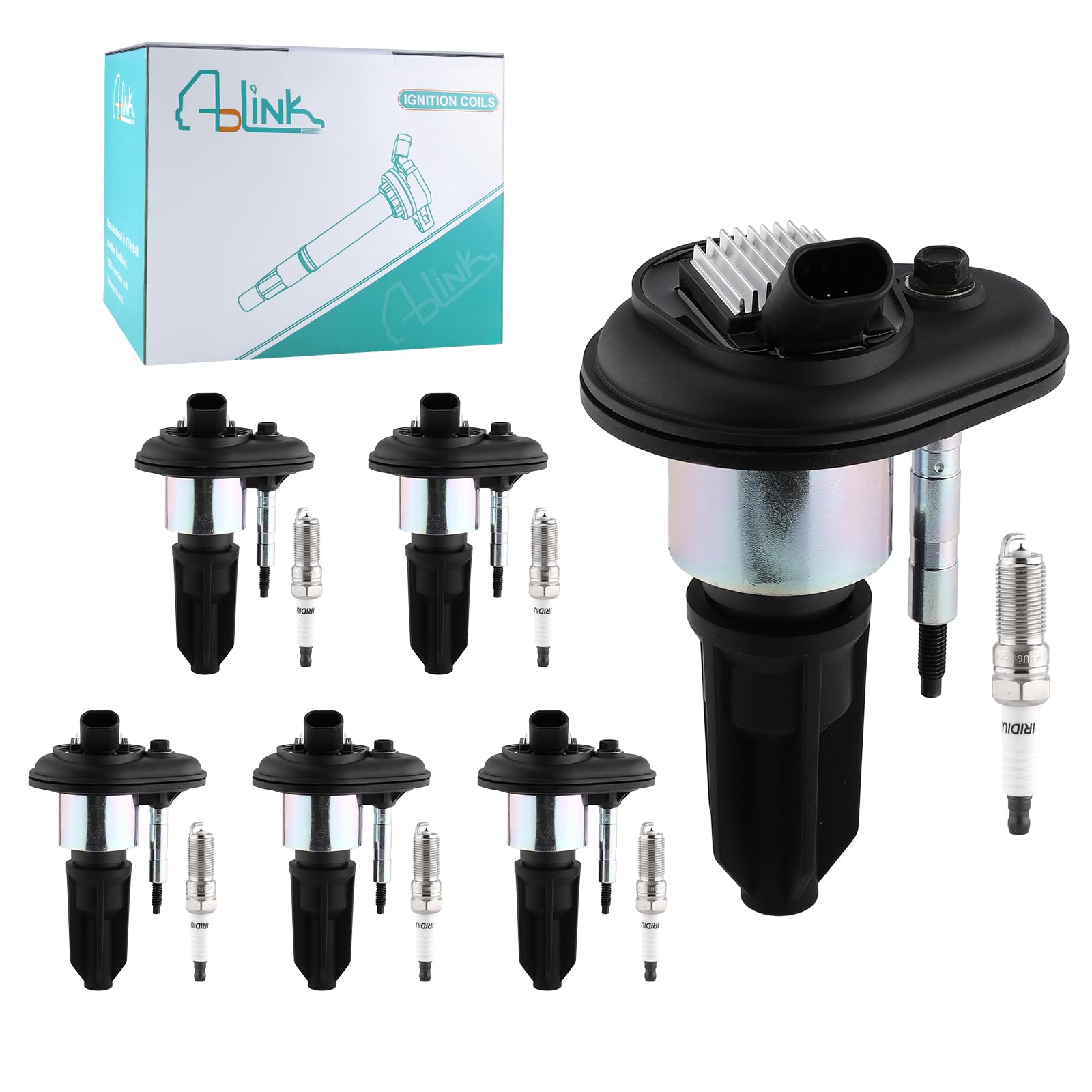 AULINK UF303 ignition coil pack close-up for reliable spark delivery and strong engine starts.