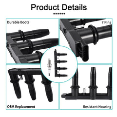 Closeup of AULINK UF620 coil pack showing robust contacts and durability