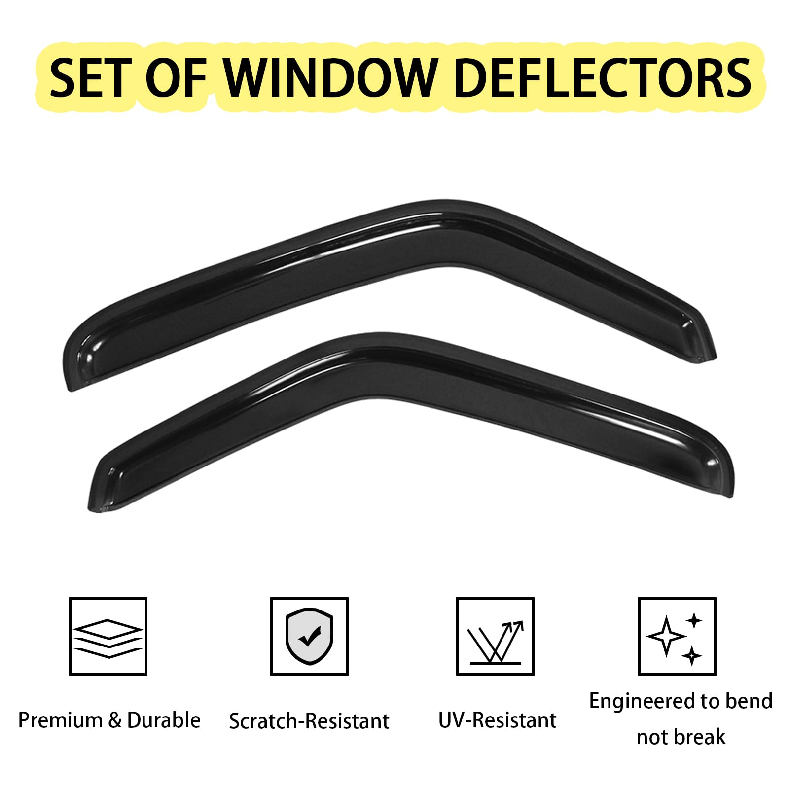 Aumivoron air-flow enhancement reduces interior heat and foggy windshields.