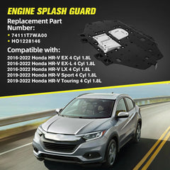 Aumtoni HR-V 1.8L front engine cover replacement showing precise fit