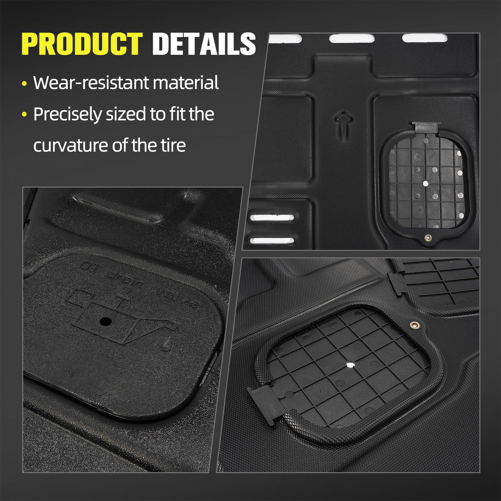 Aumtoni K5 PVC resin construction emphasizes durability and weather resistance