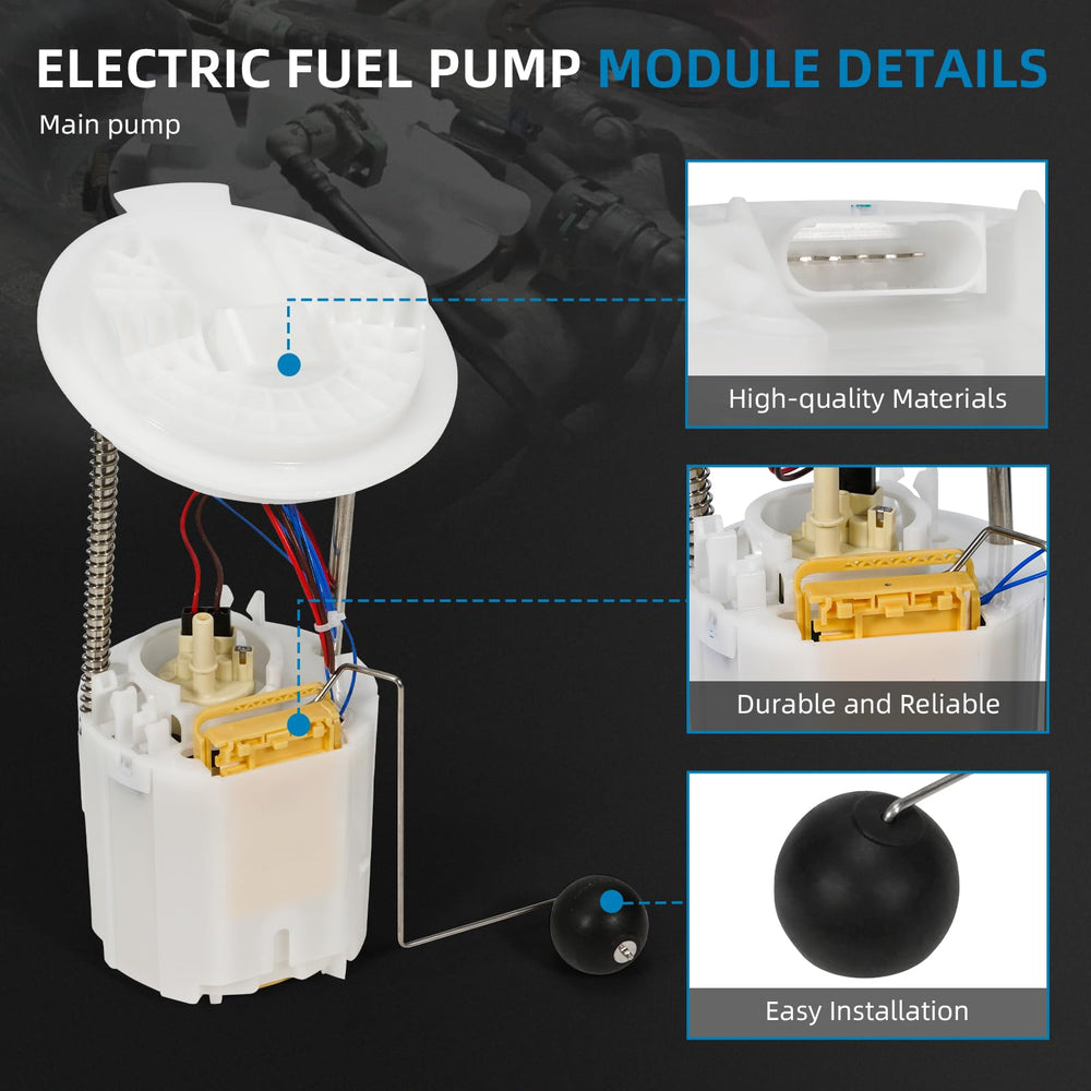 Aumzong fuel pump module side view highlights solid build quality.