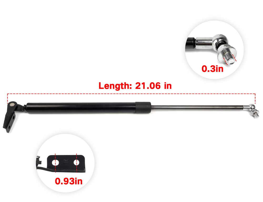 Aumzong liftgate strut for Subaru Forester right side, steady hatch support.