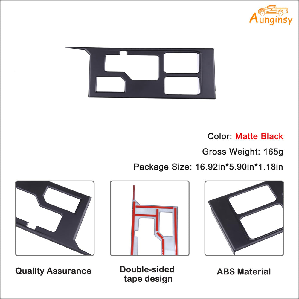 Aunginsy custom-fit center console protection maintains OEM look