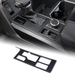 Aunginsy gear shift panel trim cover for Toyota Tundra protects the console from scratches