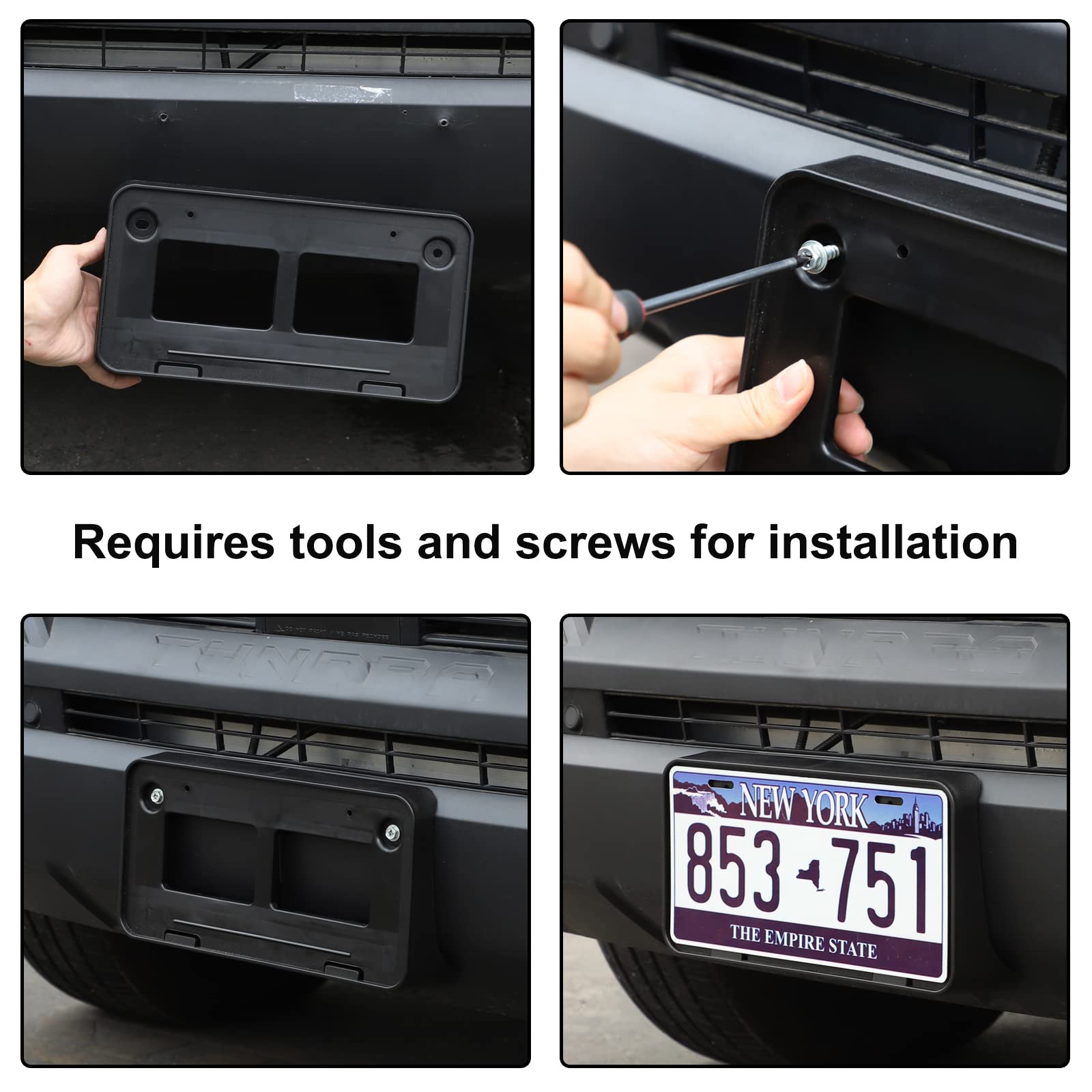 Aunginsy tundra bracket screws pack ensures secure installation.