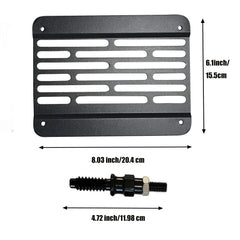 AUNOLLYS license plate mount keeps your plate aligned on BMWs.