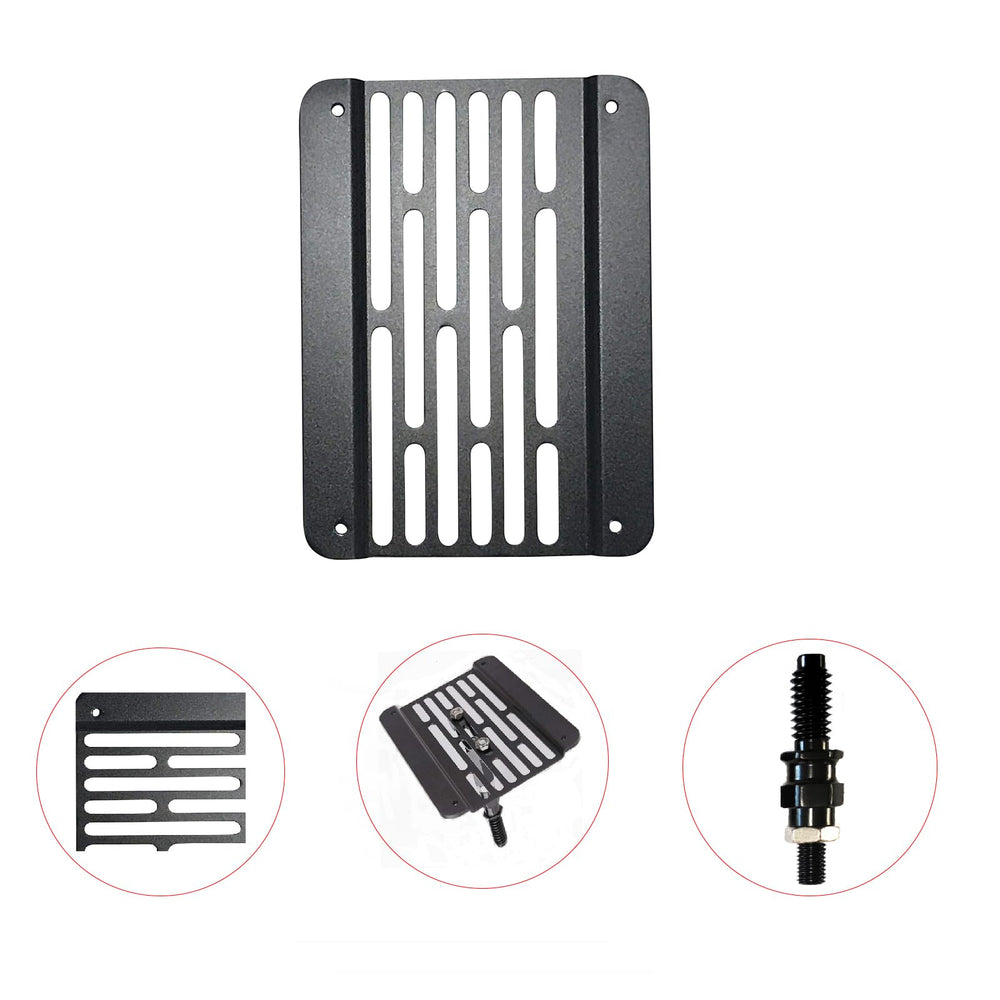 AUNOLLYS mounting accessories pack for quick, tool-free installation.