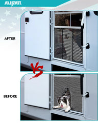 Aupar aluminum alloy construction emphasizes durability and long-lasting protection for RV screens