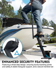 Aupar anti-slip surface boosts footing in wet conditions for safer boarding