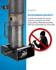 Aupar gooseneck lock two positions engaged enable versatile compatibility