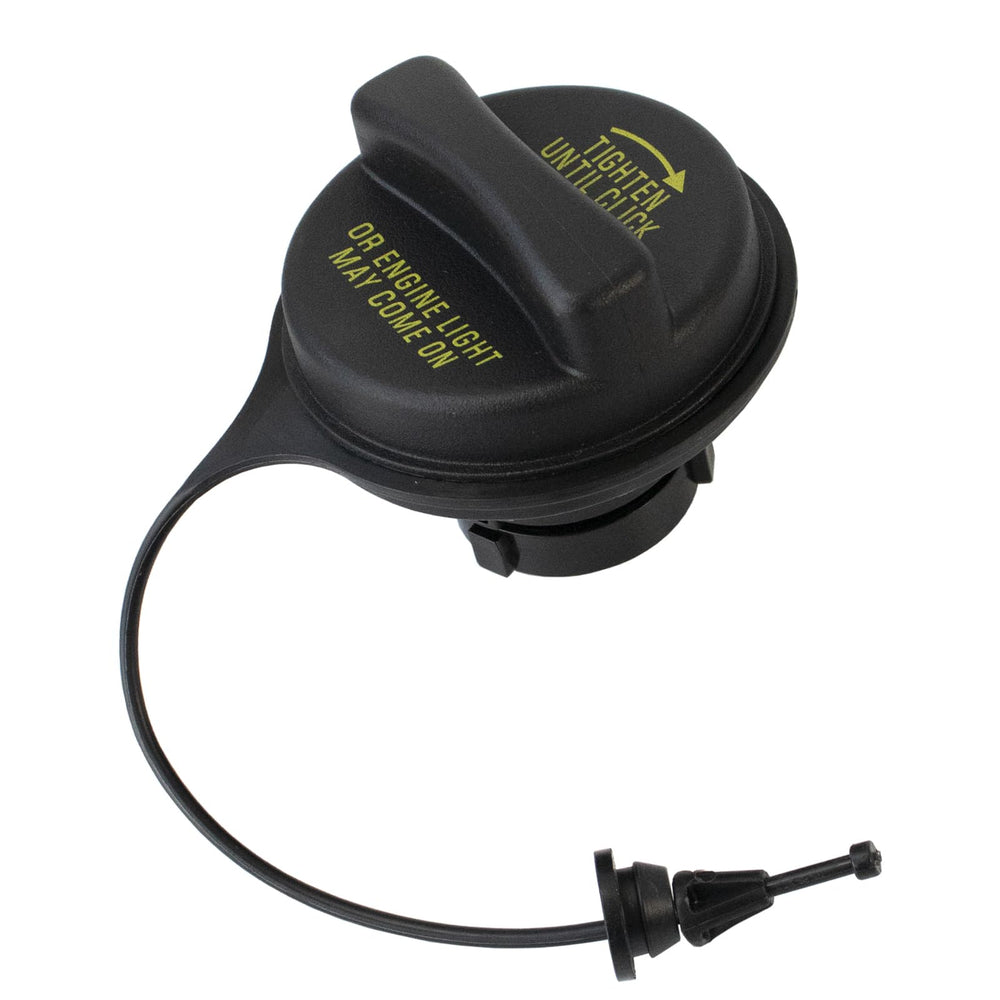 AUPARTIK FC975 fuel cap front view with push-lock closure for Ford/Lincoln models