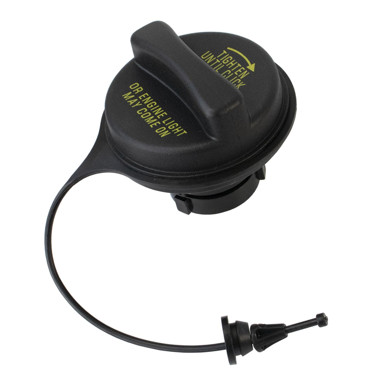 AUPARTIK FC975 fuel cap front view with push-lock closure for Ford/Lincoln models