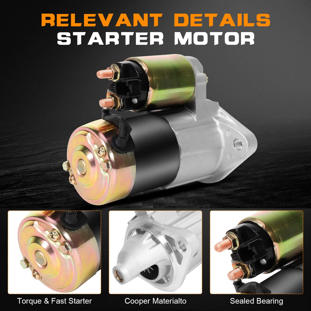 AUPCS starter assembly bolts ready-side demonstrates quick, secure installation