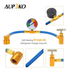 Aupoko 90-degree push and lock coupler for quick secure connections