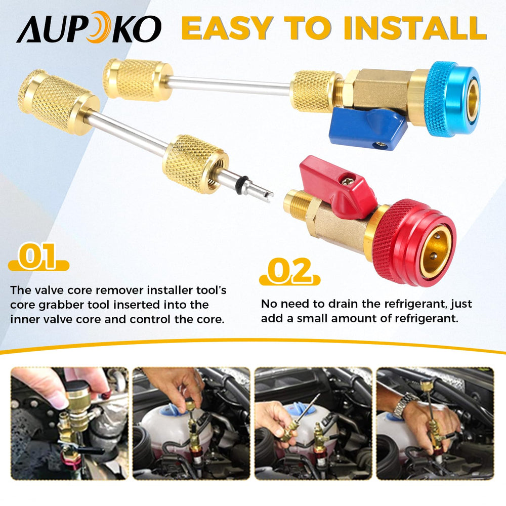 Aupoko R134A cores pack five pieces for easy maintenance