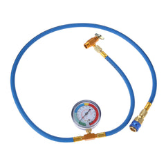 Aupoko R134A hose with quick coupler for fast, controlled refrigerant charging