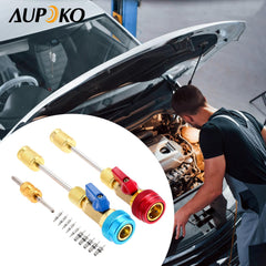 Aupoko R134A valve cores pack ready for quick replacements