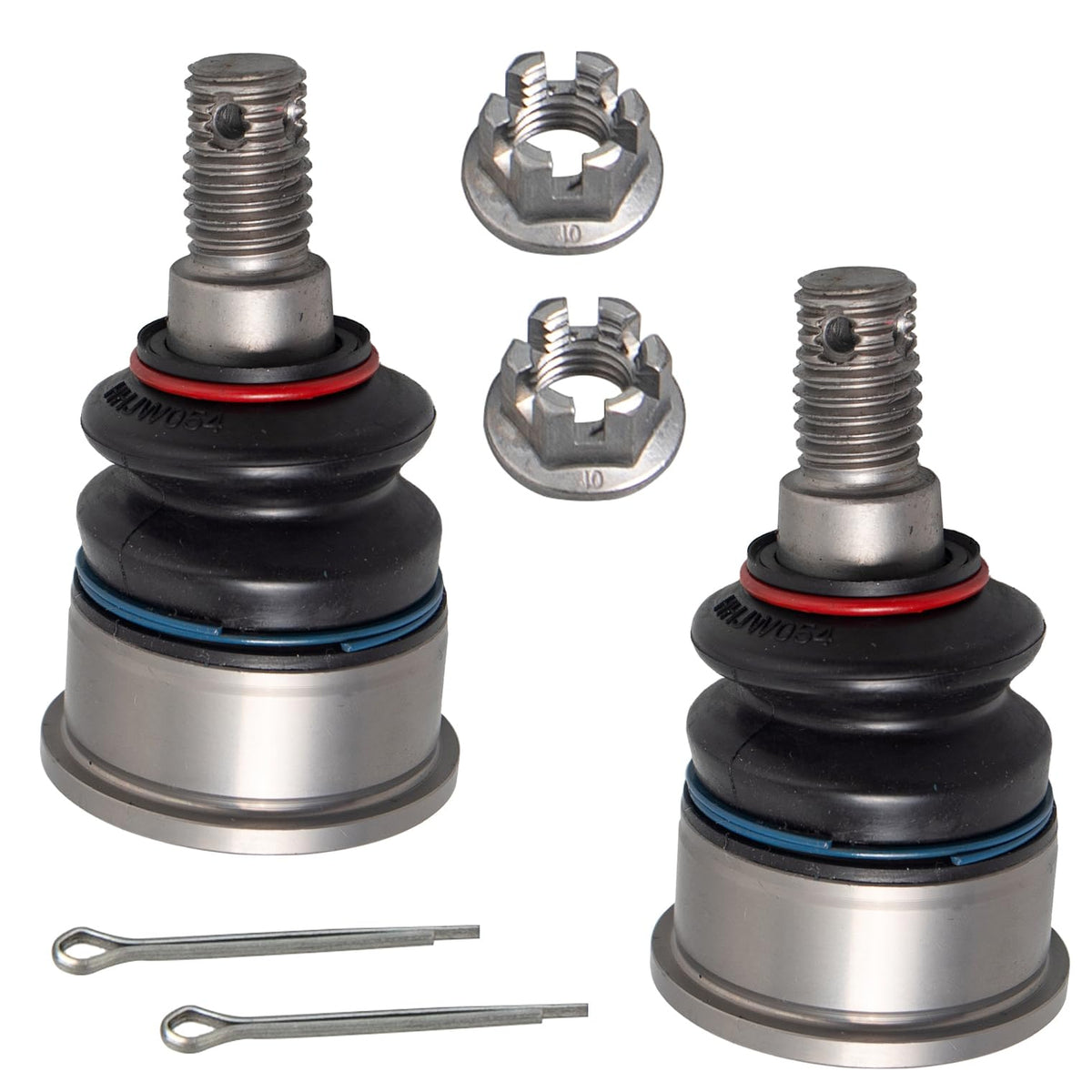 AUQDD K500315 front lower ball joint closeup with durable welds for longevity