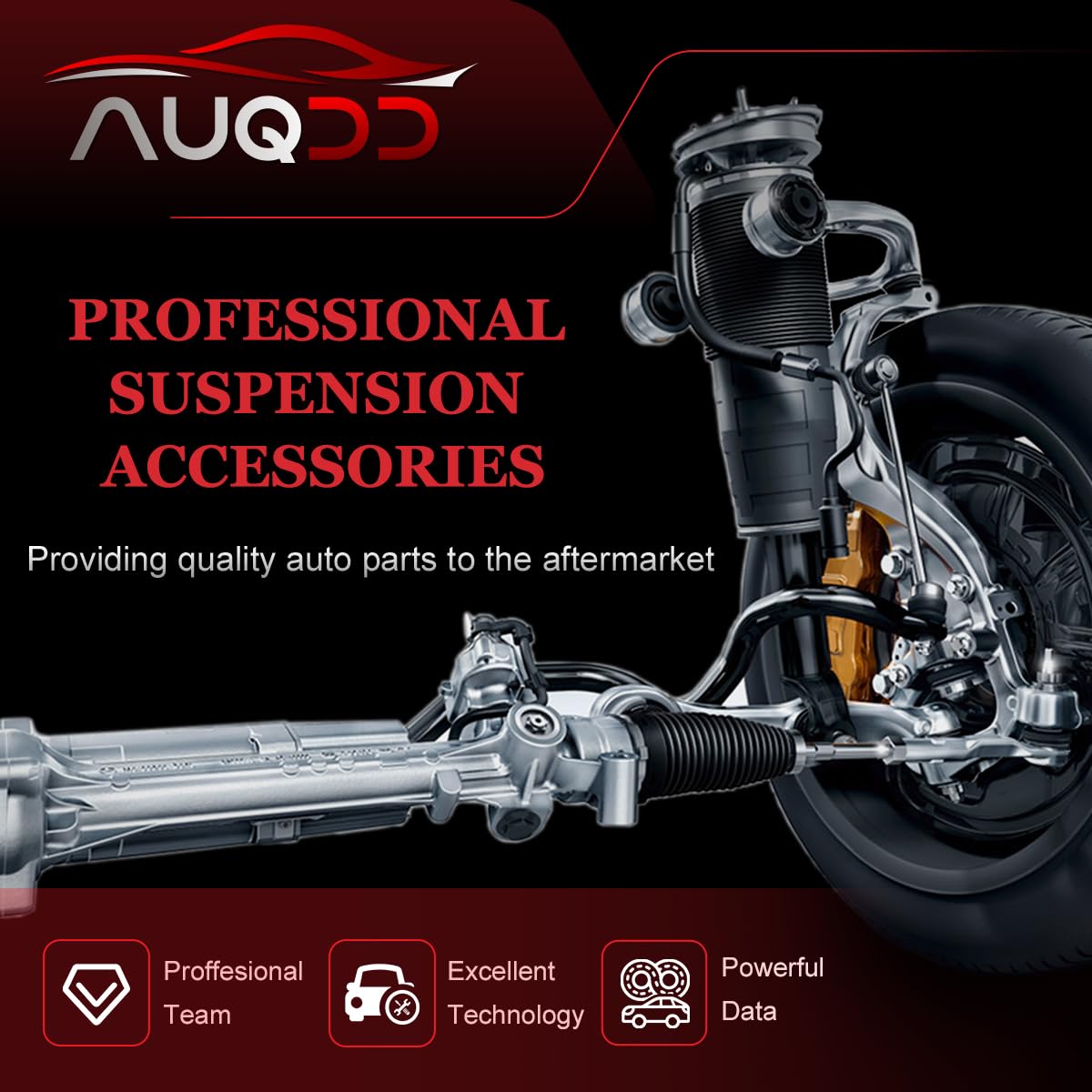 AUQDD K500315 stamped-metal construction signals long-lasting durability