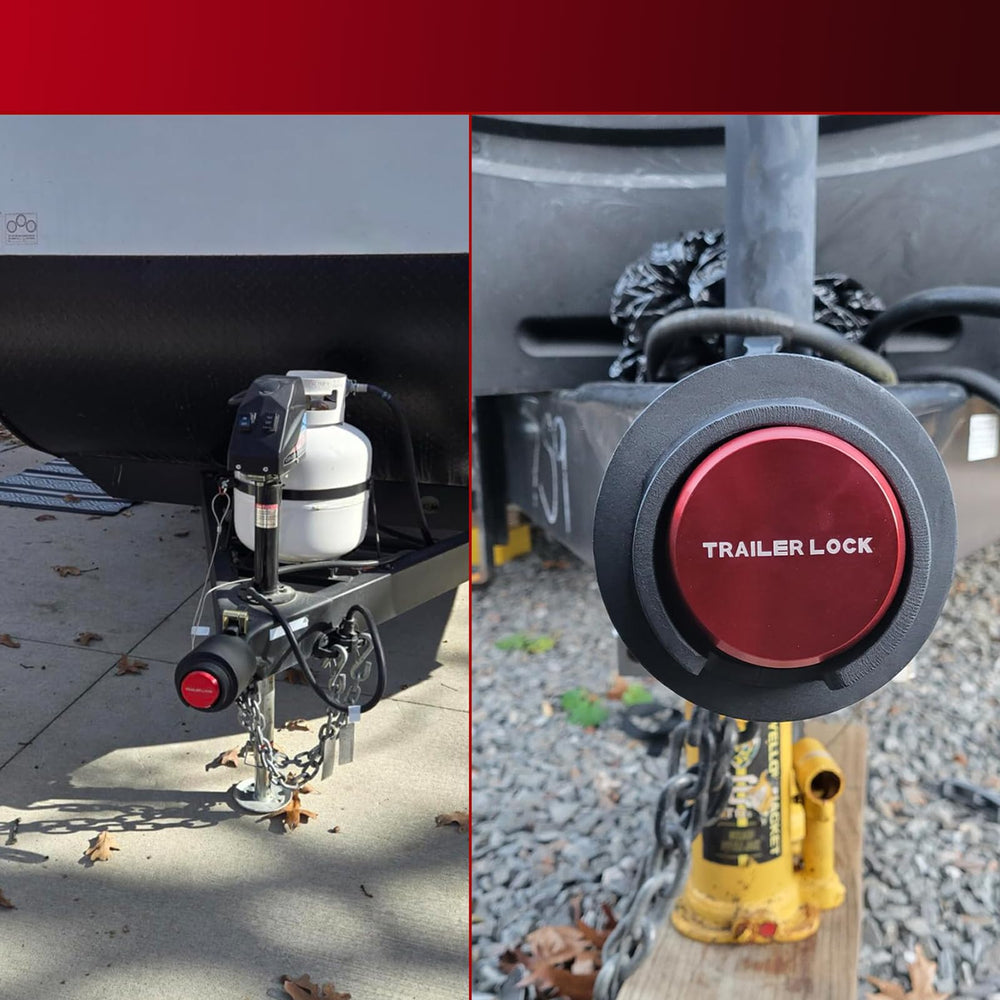 AUREOASIS trailer lock comes in an elegant gift box for gifting trailer owners.