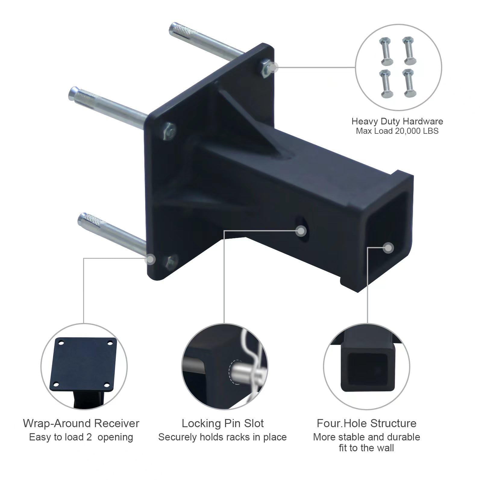 Aurogsky corrosion-resistant receiver tube stands up to tough towing conditions.