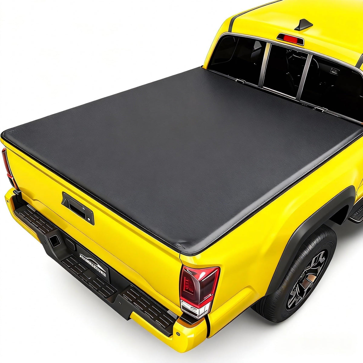 Aurorasters soft roll-up cover on Ram 1500 bed, secure fit for weather protection.