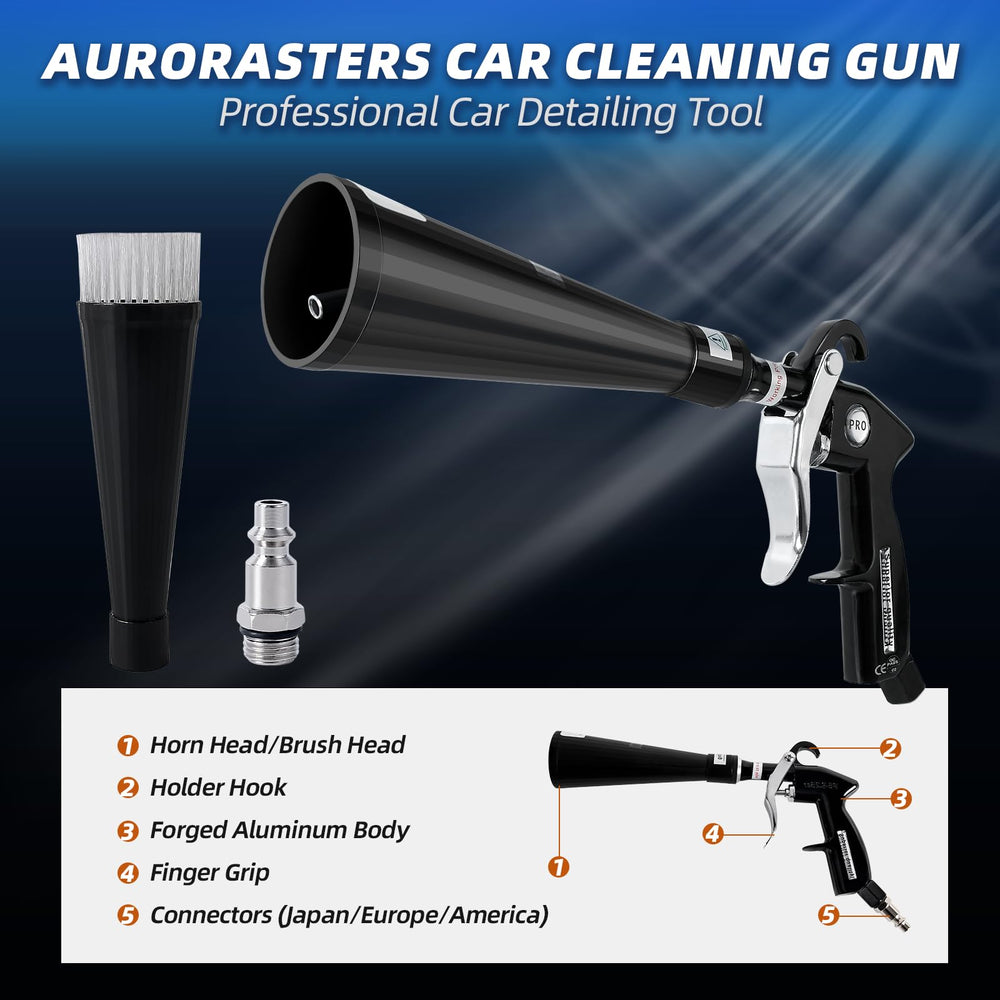 Aurorasters Tornado aluminum body with heat and corrosion resistance.