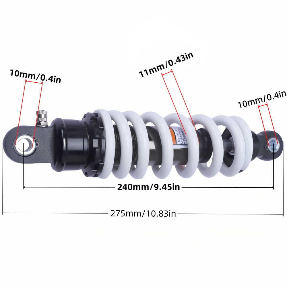 AuryngMD 11mm heavy-duty spring close-up showing strong construction and durability.