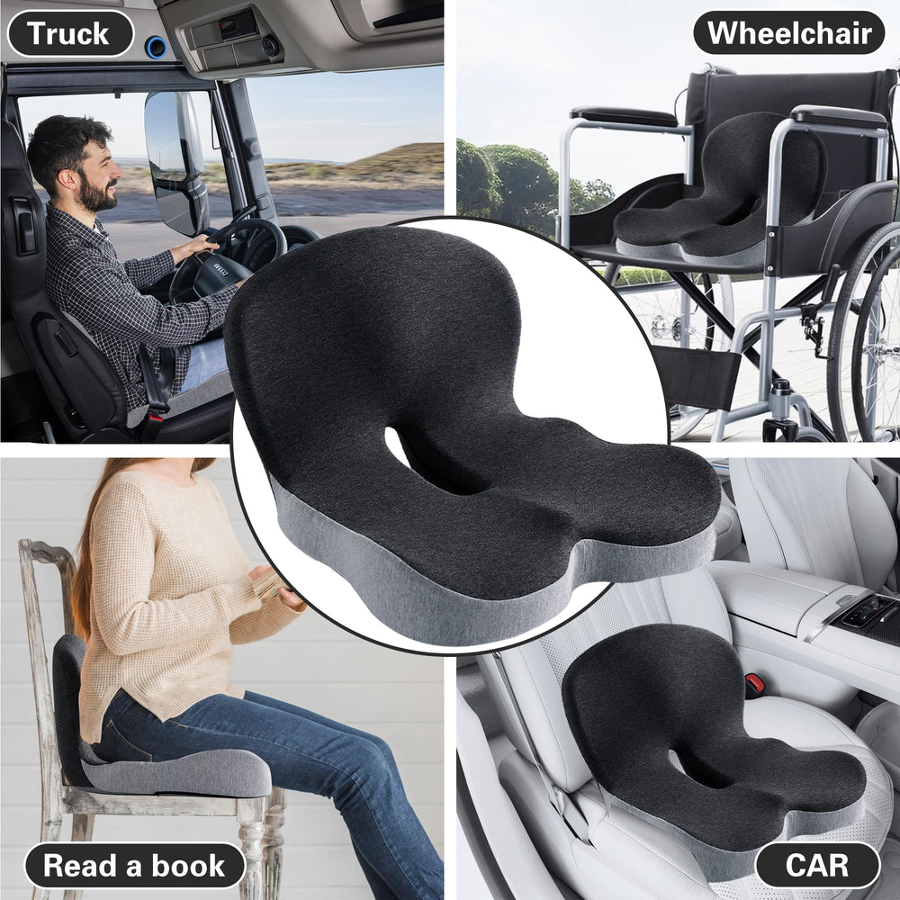 Ausakee memory foam core provides durable, lasting support