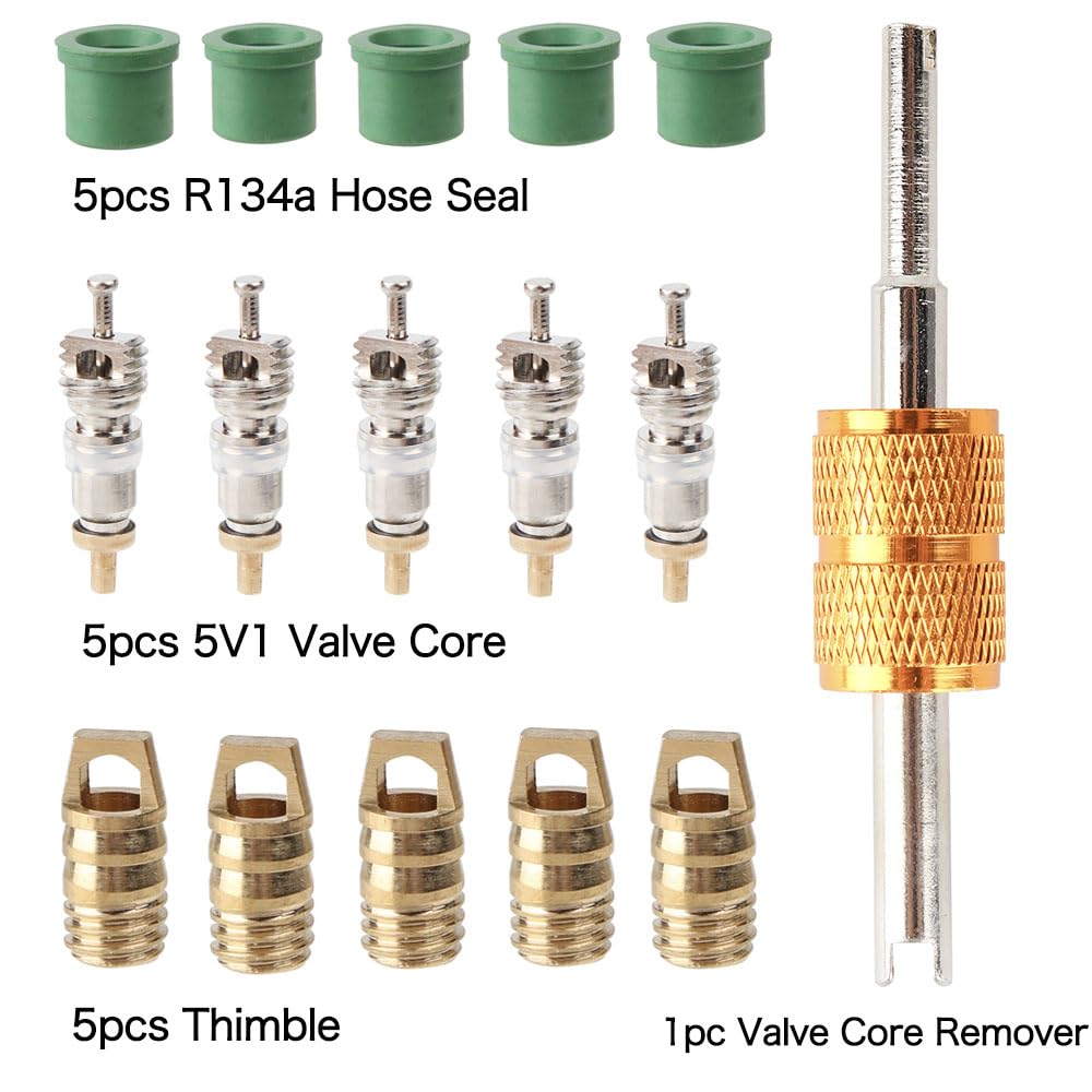 Ausfyyam 5V1 valve cores simplify maintenance tasks.
