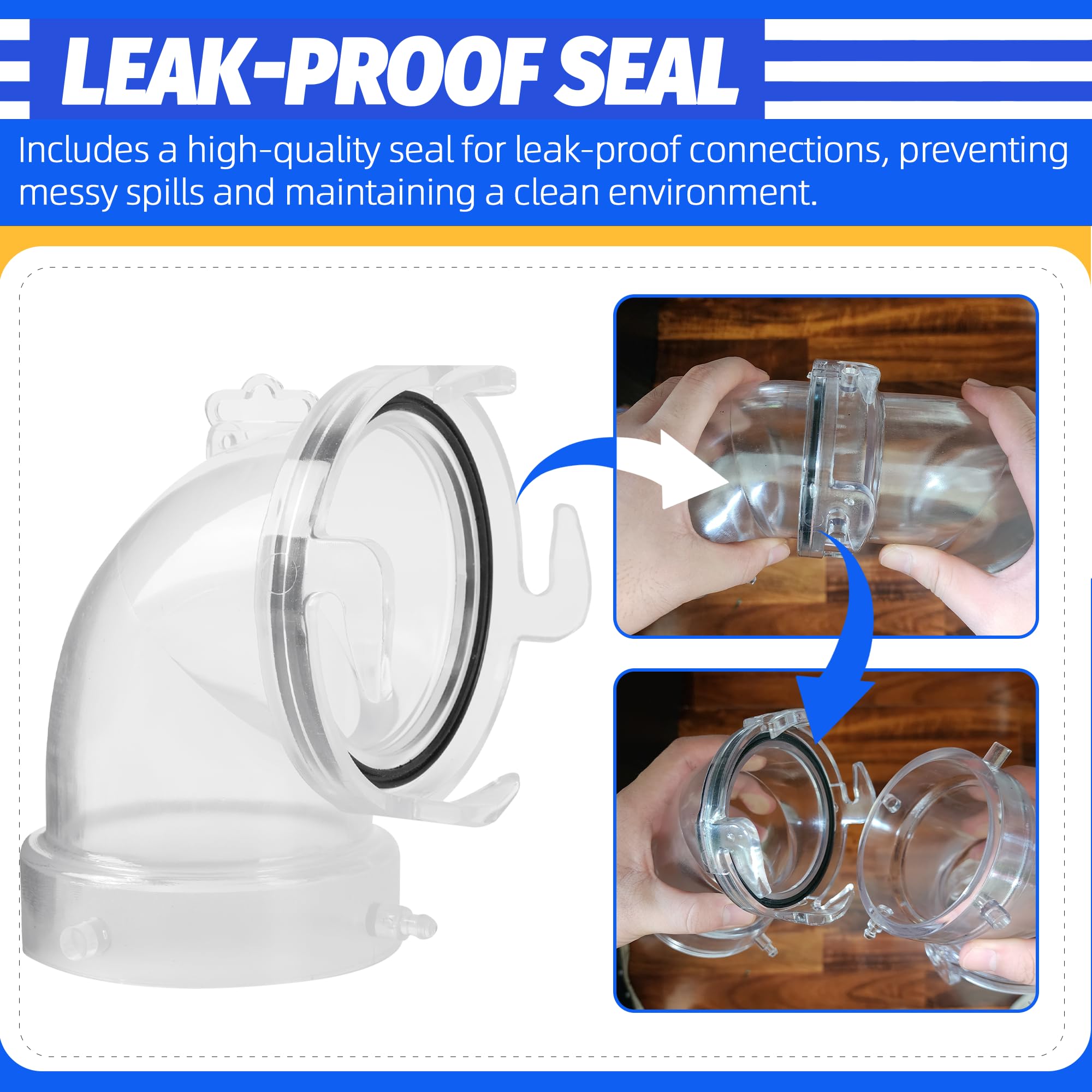Aussio leak-proof seal prevents spills for cleaner campsites.