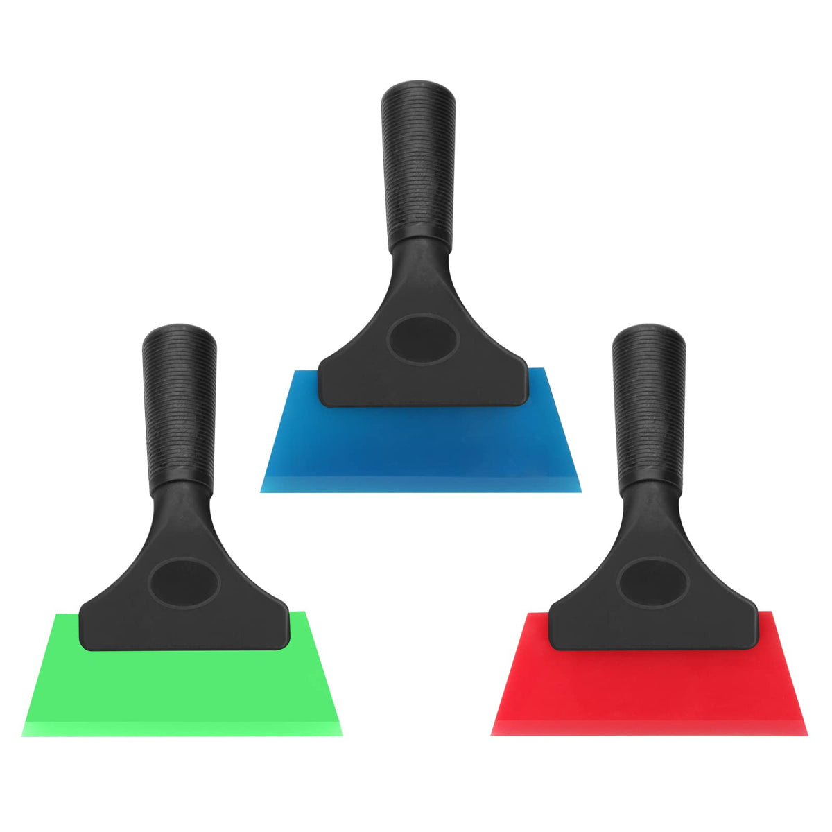AUSZUOI blue window tint squeegee for streak-free windshields.
