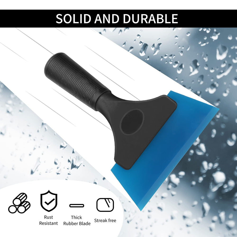 AUSZUOI red squeegee ideal for fast car glass touch-ups.