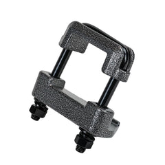 Autekcomma anti-rattle clamp tightener securing a 2-inch hitch receiver for a smoother tow