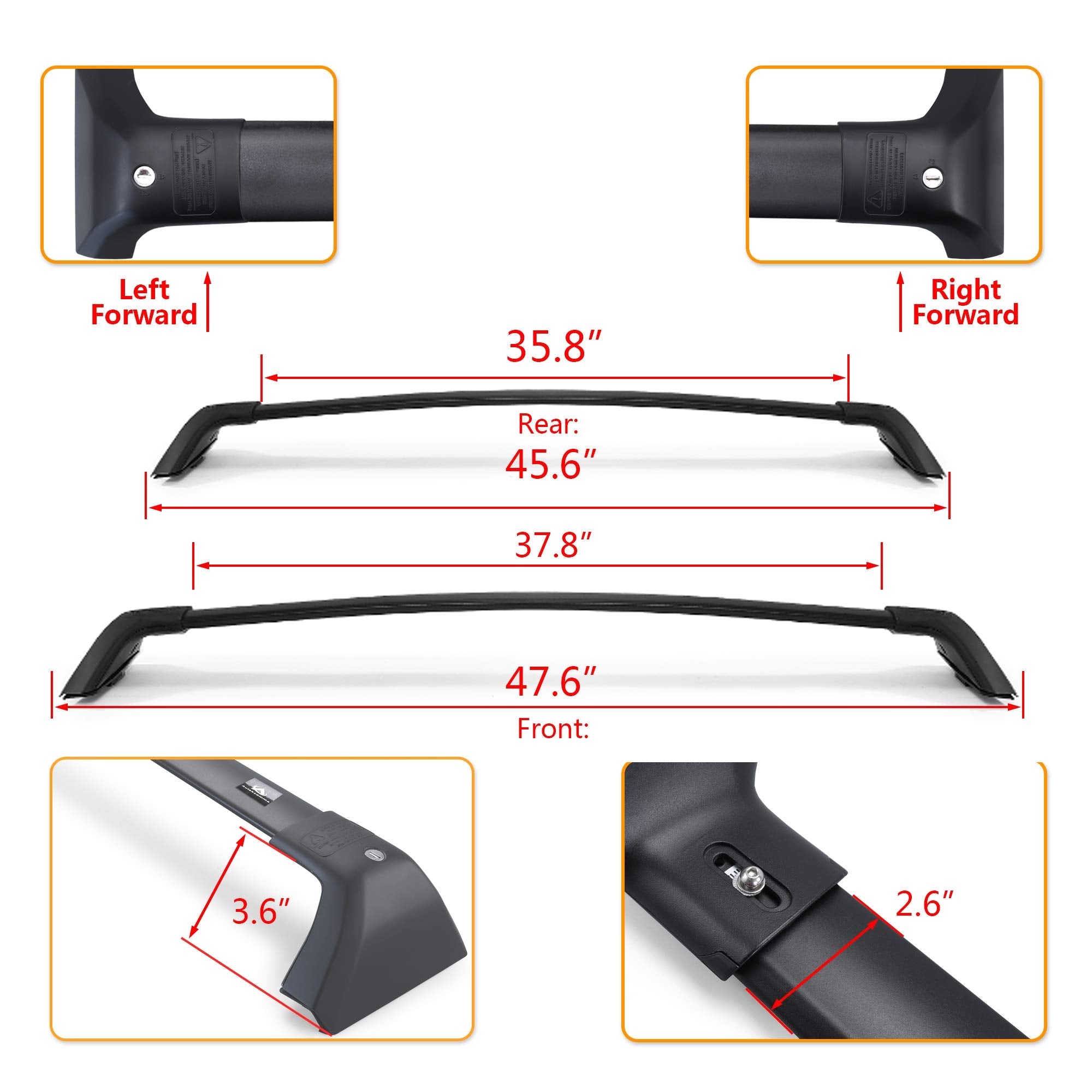Autekcomma precise fit for 2020-2026 Highlander models ensures safety.