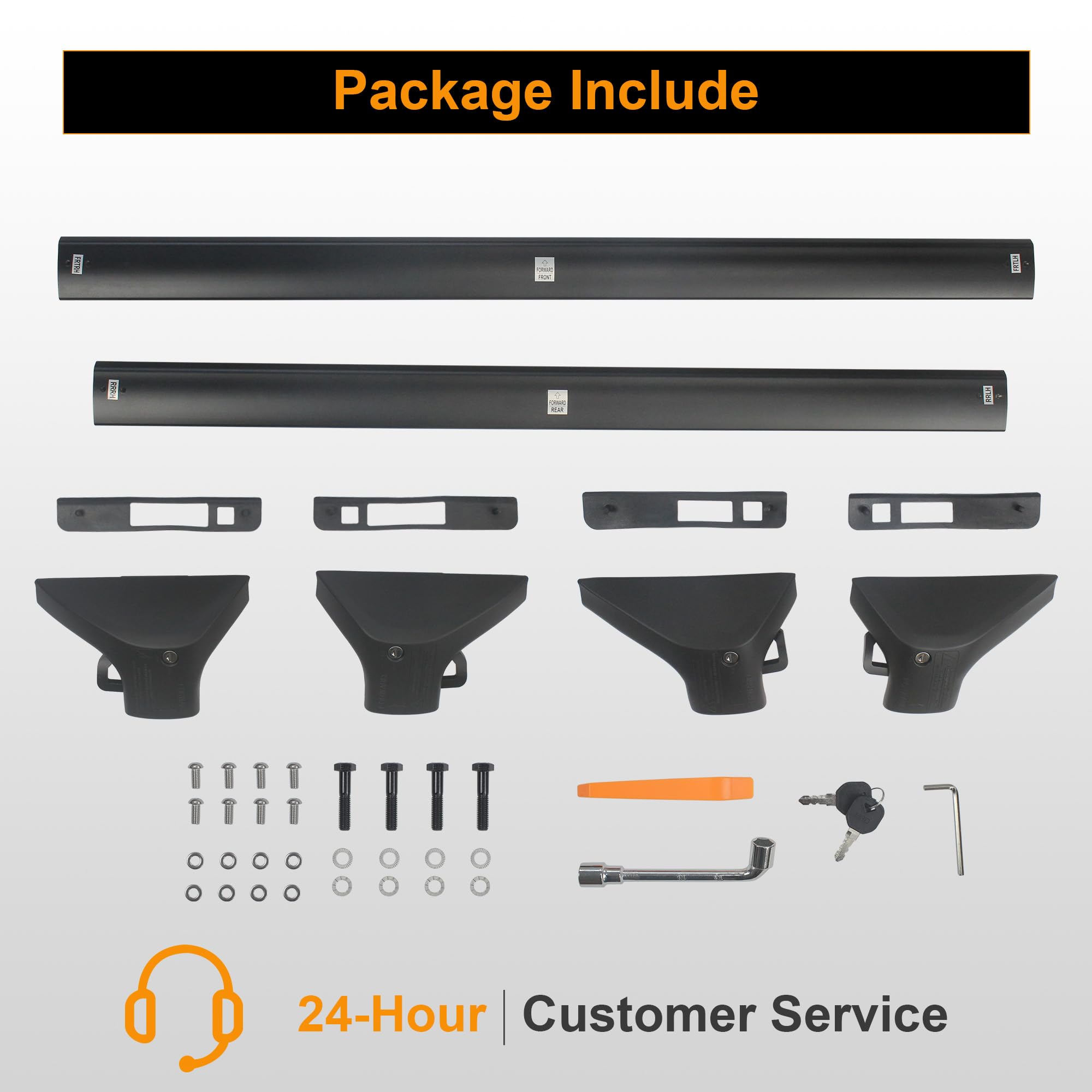 Autekcomma RAV4 cross bars compatibility note highlighting edition exclusions