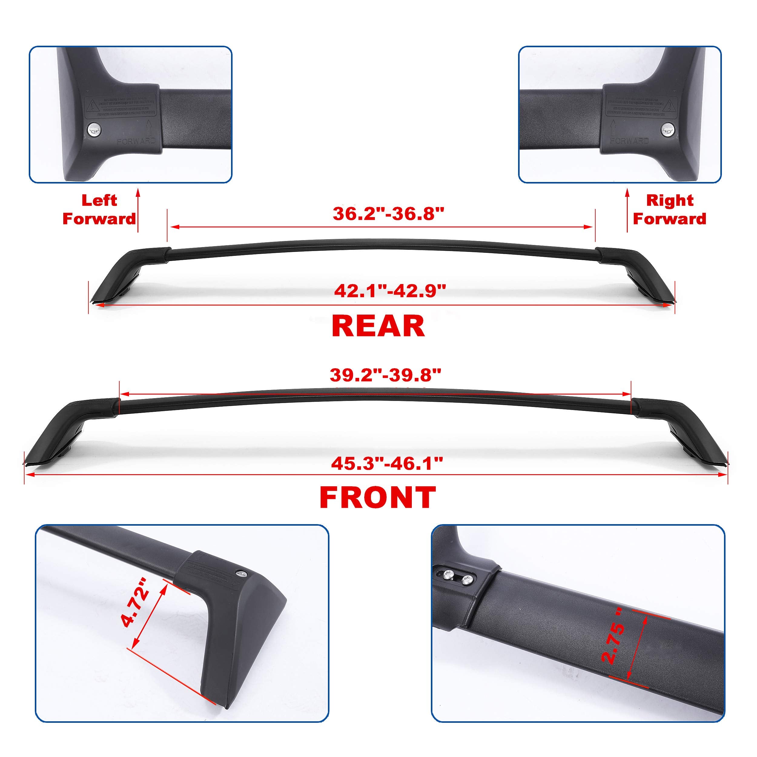 Autekcomma Rav4 crossbars installation process shown