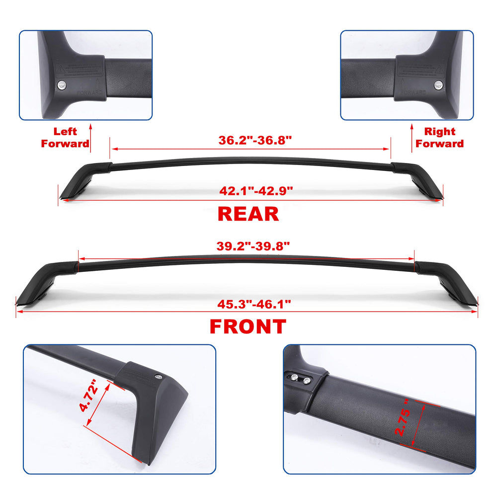Autekcomma Rav4 crossbars installation process shown
