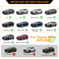 Autekcomma RAV4 cross bars side installation showing quick no-drill setup