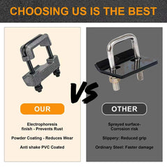 Autekcomma universal-fit 2-inch hitches show broad compatibility across vehicle classes
