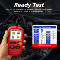 Autel AL329 AutoVIN readout for faster older vehicle checks.